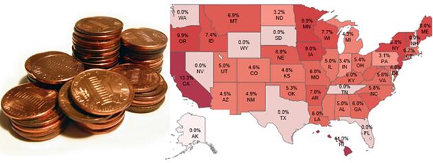 2014 Maximum Income Tax Rates by State – Excel Strategies, LLC