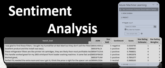 Sentiment Analysis in MS Excel